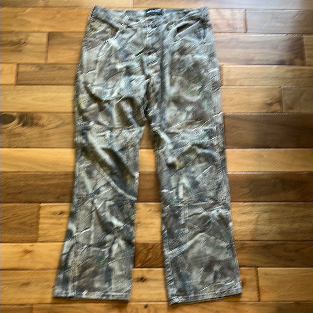 Vtg Realtree camo double knee hunting jeans